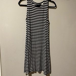 Black and White Swing Dress